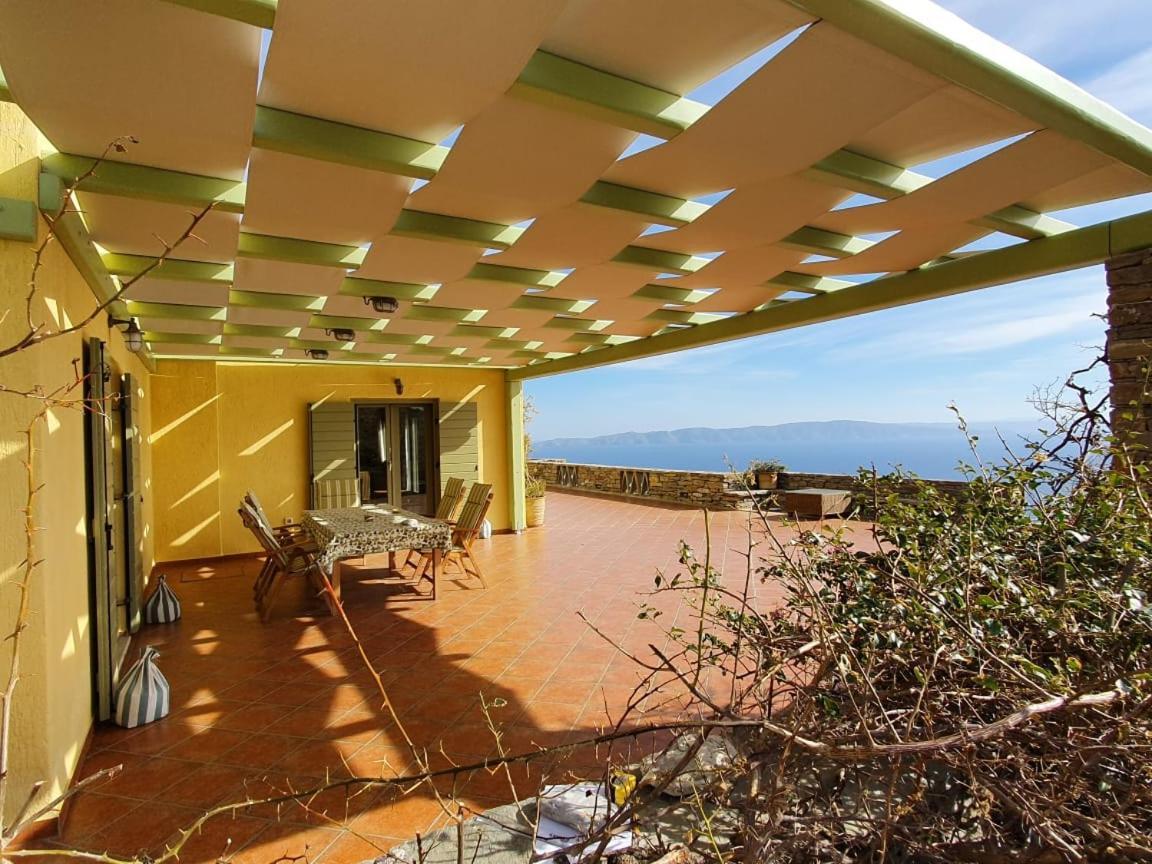Breathtaking Seaview Villa In A Serene Scenery Chavouna Exterior foto